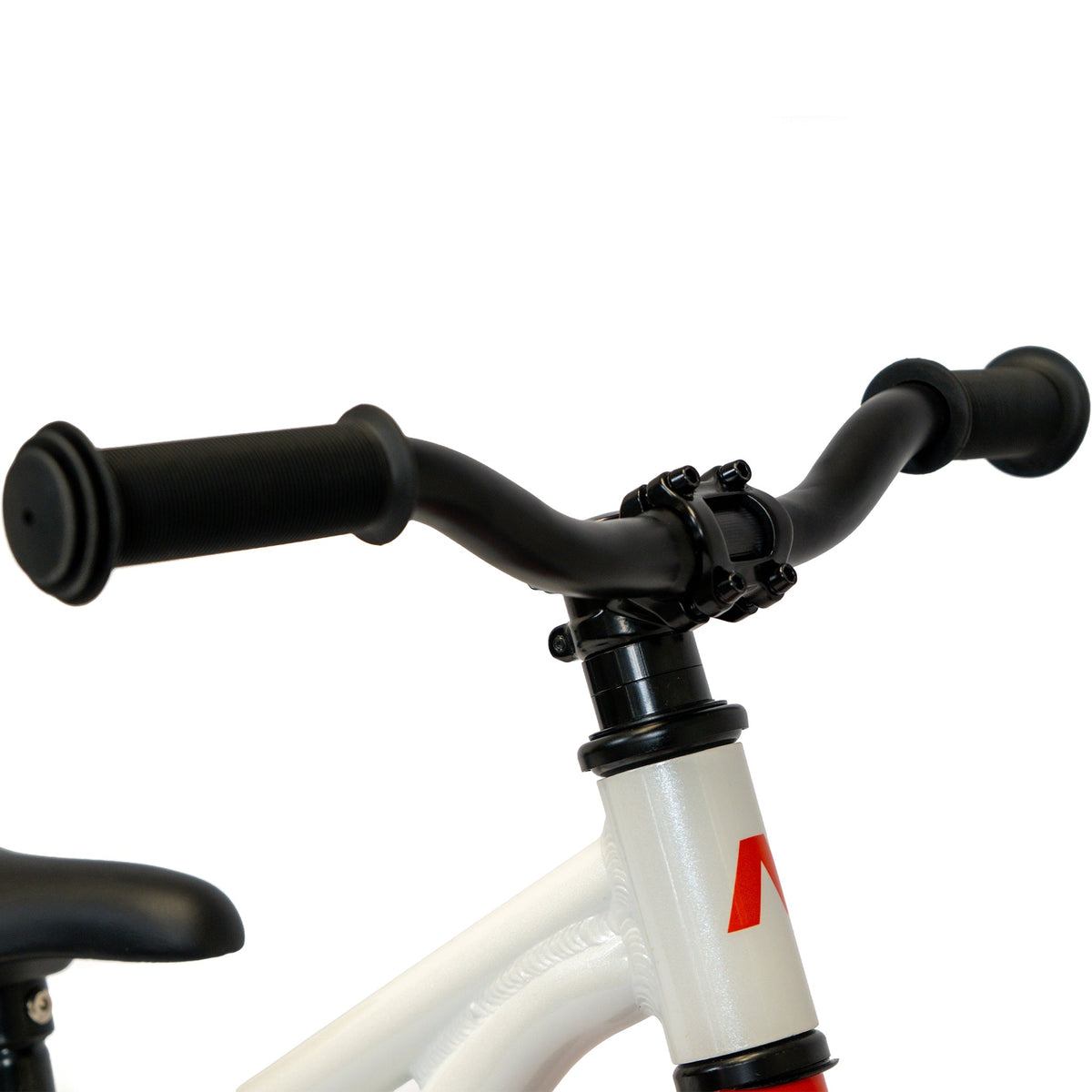 Bicicleta de Equilibrio Infantil Kugan First Ride 12 Blanco/Naranjo - imagen 9