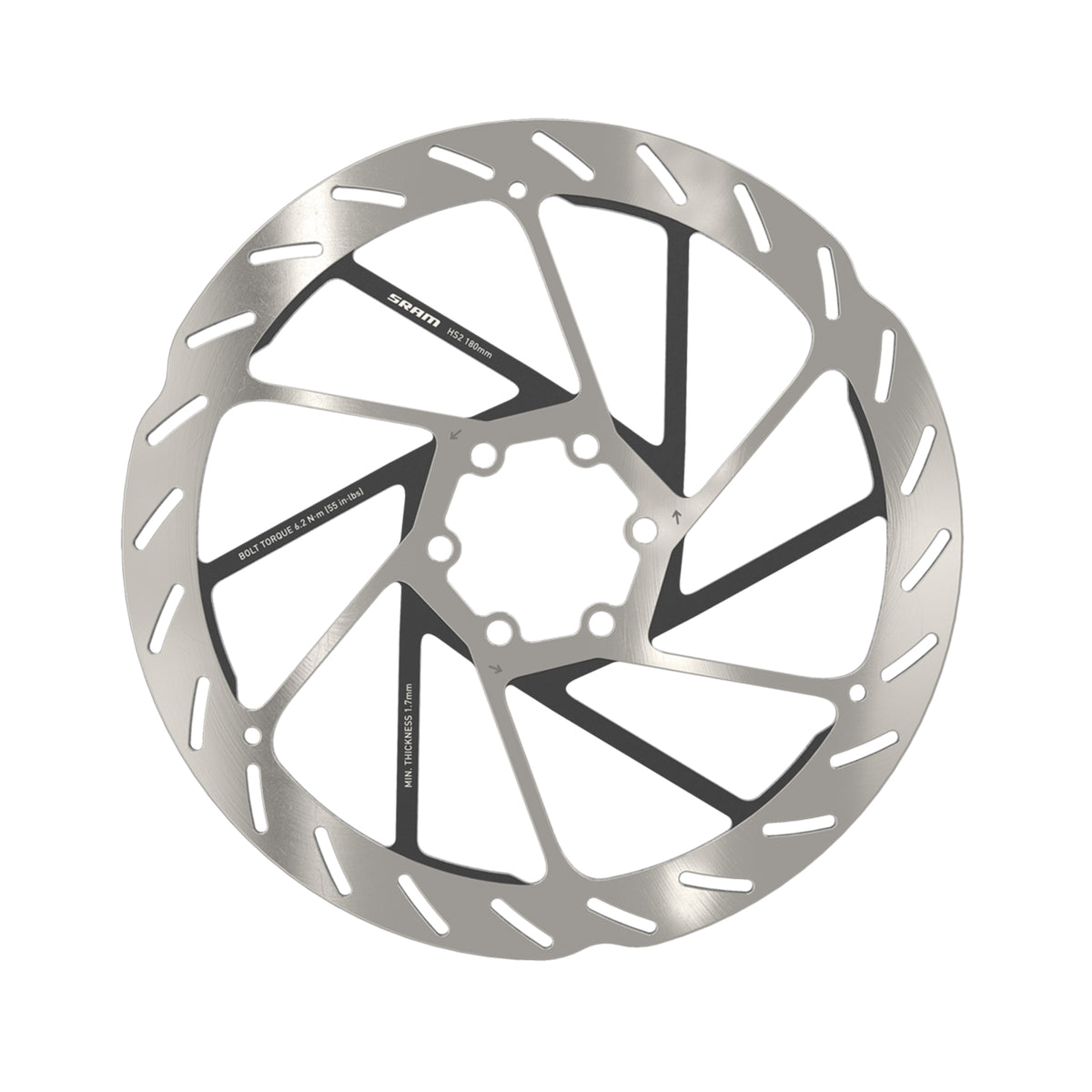 Disco SRAM HS2 A1 2mm 6 Pernos 220mm - SRAM