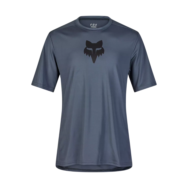 Jersey Fox Ranger Lab Head Manga Corta Gris - Fox Racing