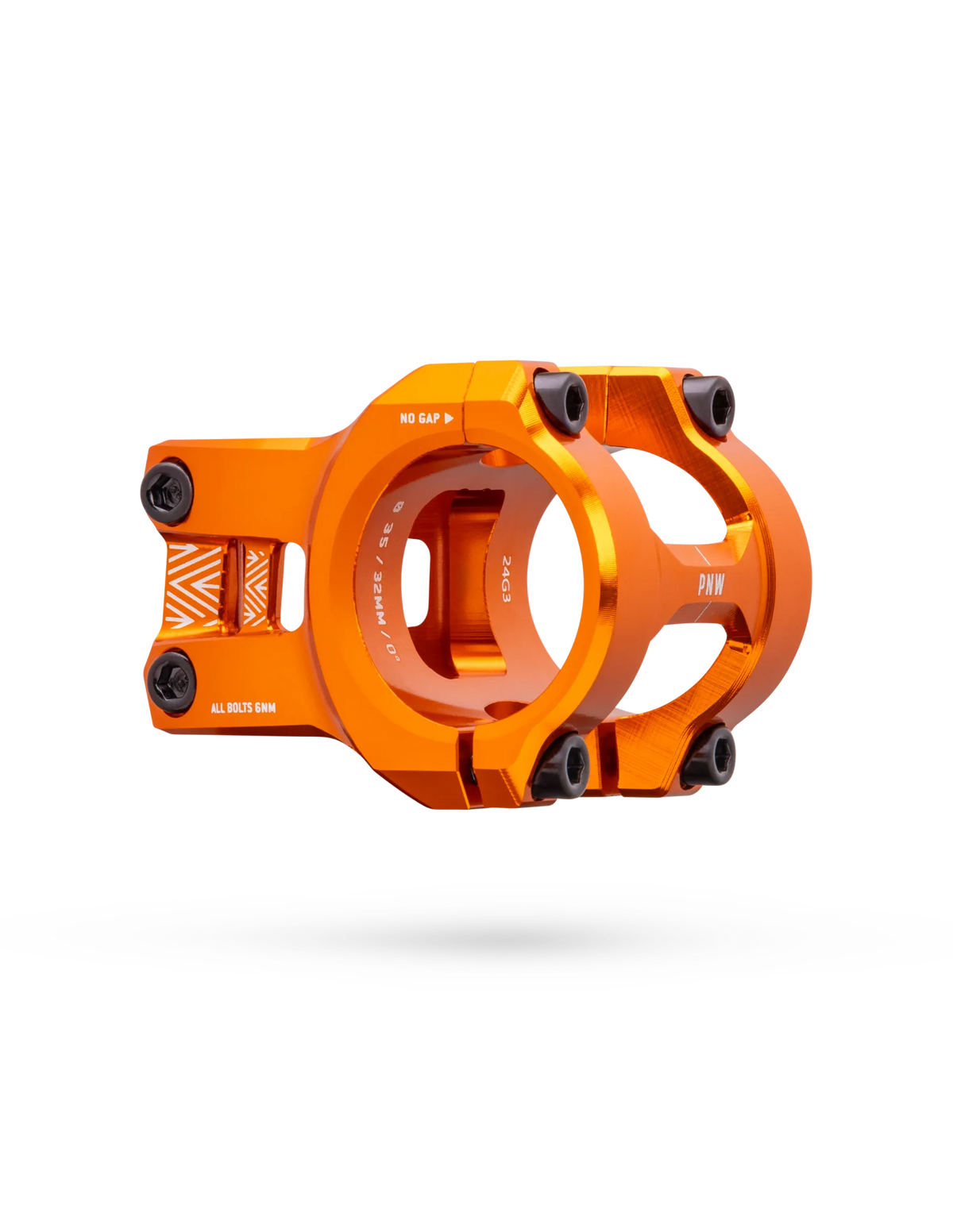 Tee PNW The Loam 35x32mm Blood Orange - PNW Components