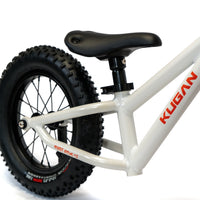 Bicicleta de Equilibrio Infantil Kugan First Ride 12 Blanco/Naranjo - imagen 11