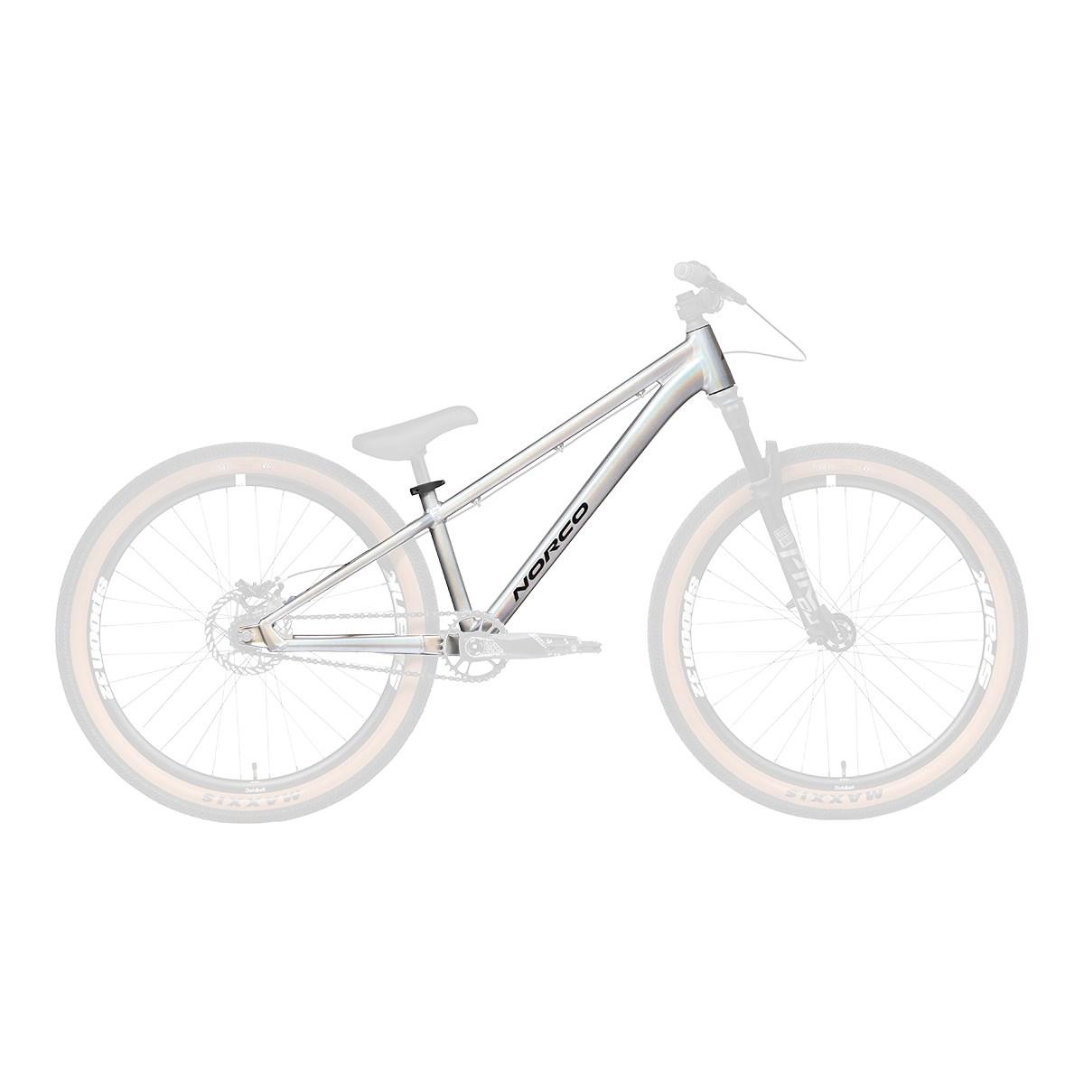 Cuadro Norco Rampage 2 Dirt Jump Aro 26 Plata/Negro