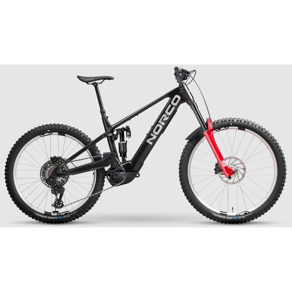 Bicicleta Eléctrica Norco Range VLT C1 Aro 29 Negro