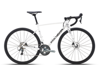 Bicicleta de Ruta Polygon Strattos S4D Blanco/Negro - Tiagra 10V