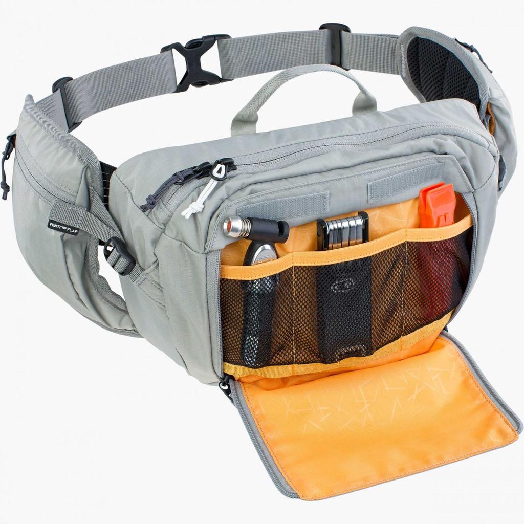 Banano EVOC Hip Pack 3L + Bolsa de Hidratación 1,5L Stone - vista 3