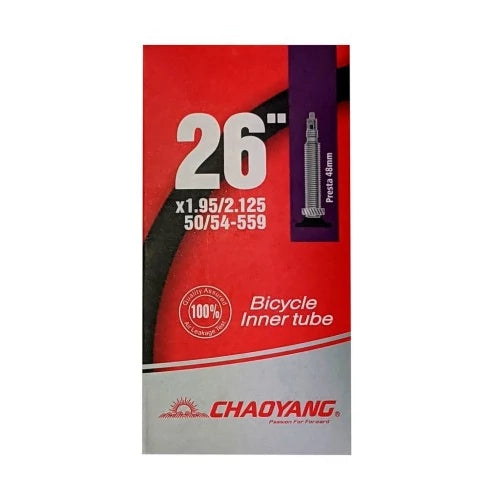 Cámara Chaoyang 26x1.95/2.125 Válvula Francesa 48mm - Chaoyang