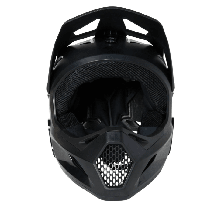 CASCO FOX RAMPAGE NEGRO - NIÑO
