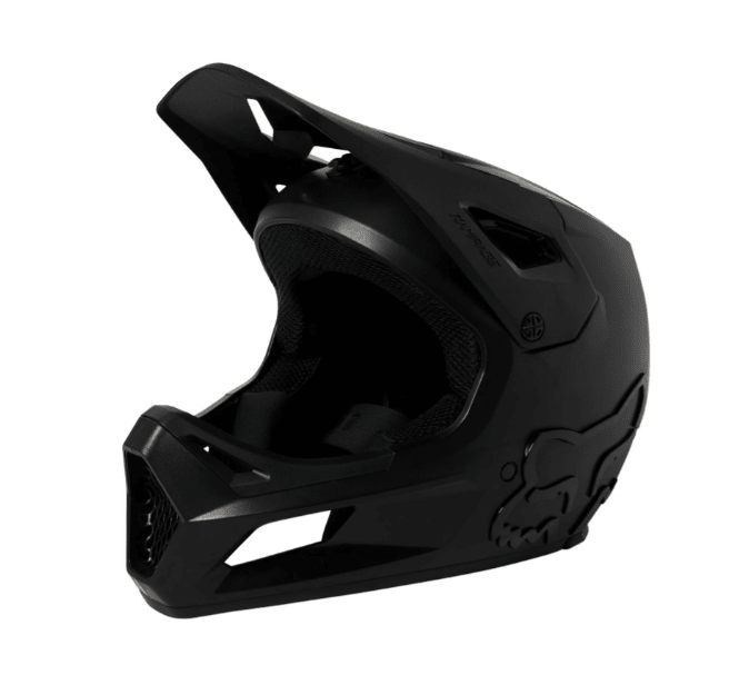 CASCO FOX RAMPAGE NEGRO - NIÑO