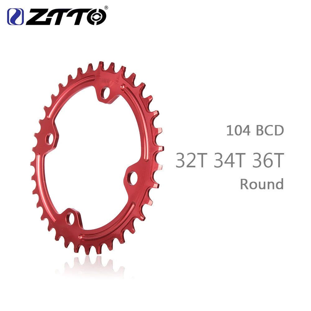 Corona ZTTO 34T 104 BCD Narrow Wide Negra - vista 2