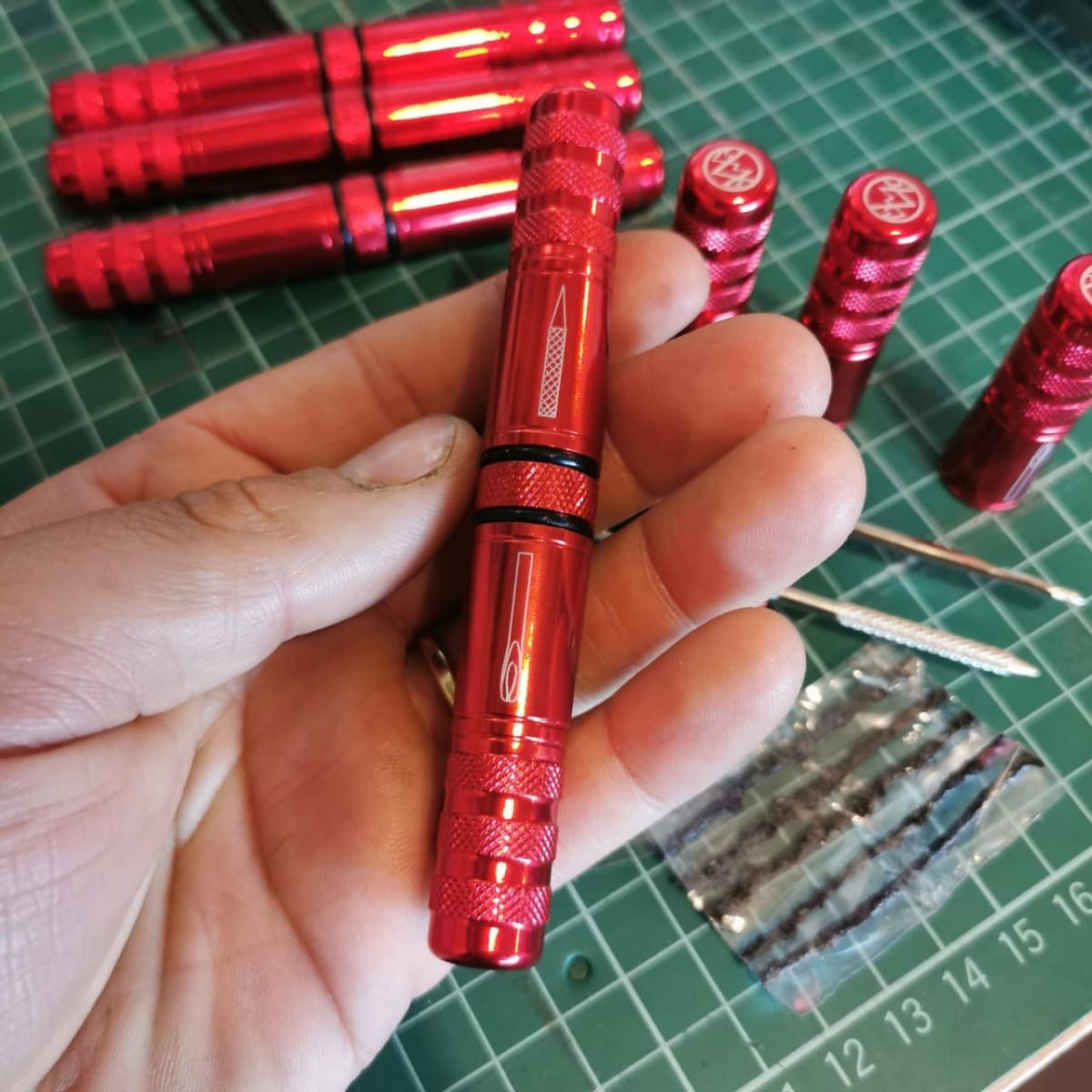 Kit Reparación Tubular Verde - vista 3