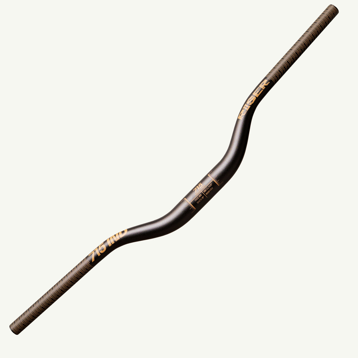 Manubrio 715IND Riser 35mm 40mm Rise Negro / Bronce - 715 Industries