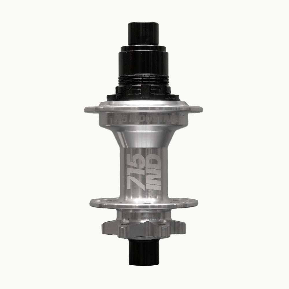 Maza Trasera 715IND Ultra 12x148 Boost 32H Plata - 715 Industries