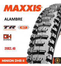 Neumático Maxxis Minion DHR II 29x2.40 WT DH Bikepark - Maxxis