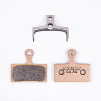 Pastillas de Freno Braking Orgánicas Shimano SLX / XT / XTR 2 Pistones - Braking