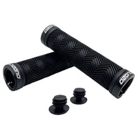 Puños Ozono Lock-On Negro con Ajuste Allen - Ozono